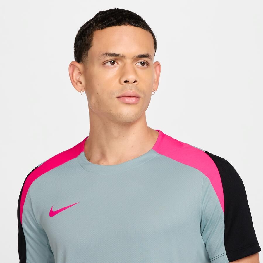 Nike Strike voetbaltop met Dri-FIT en korte mouwen voor heren Grijs - Foto 2