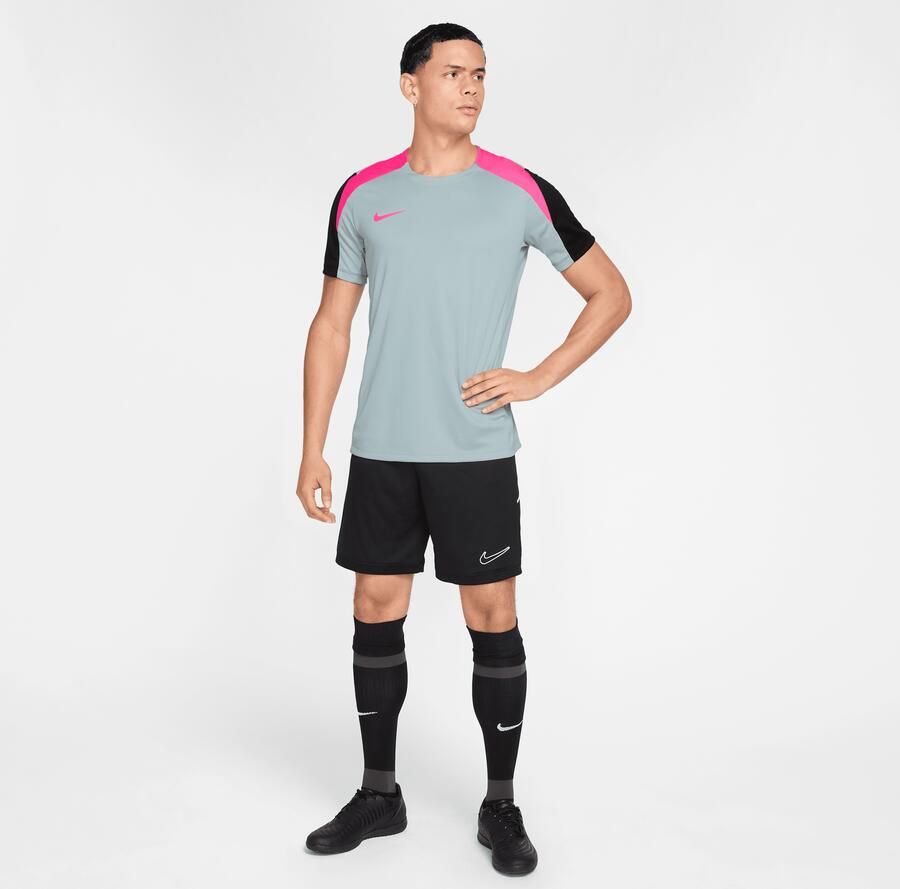 Nike Strike voetbaltop met Dri-FIT en korte mouwen voor heren Grijs - Foto 3