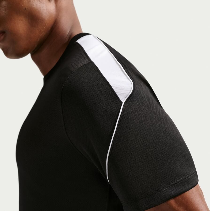 Nike Strike voetbaltop met Dri-FIT en korte mouwen voor heren Zwart - Foto 4