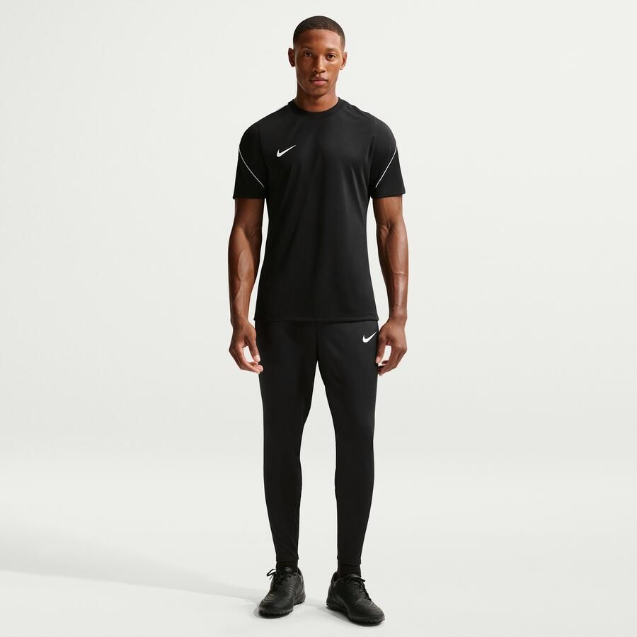 Nike Strike voetbaltop met Dri-FIT en korte mouwen voor heren Zwart - Foto 3