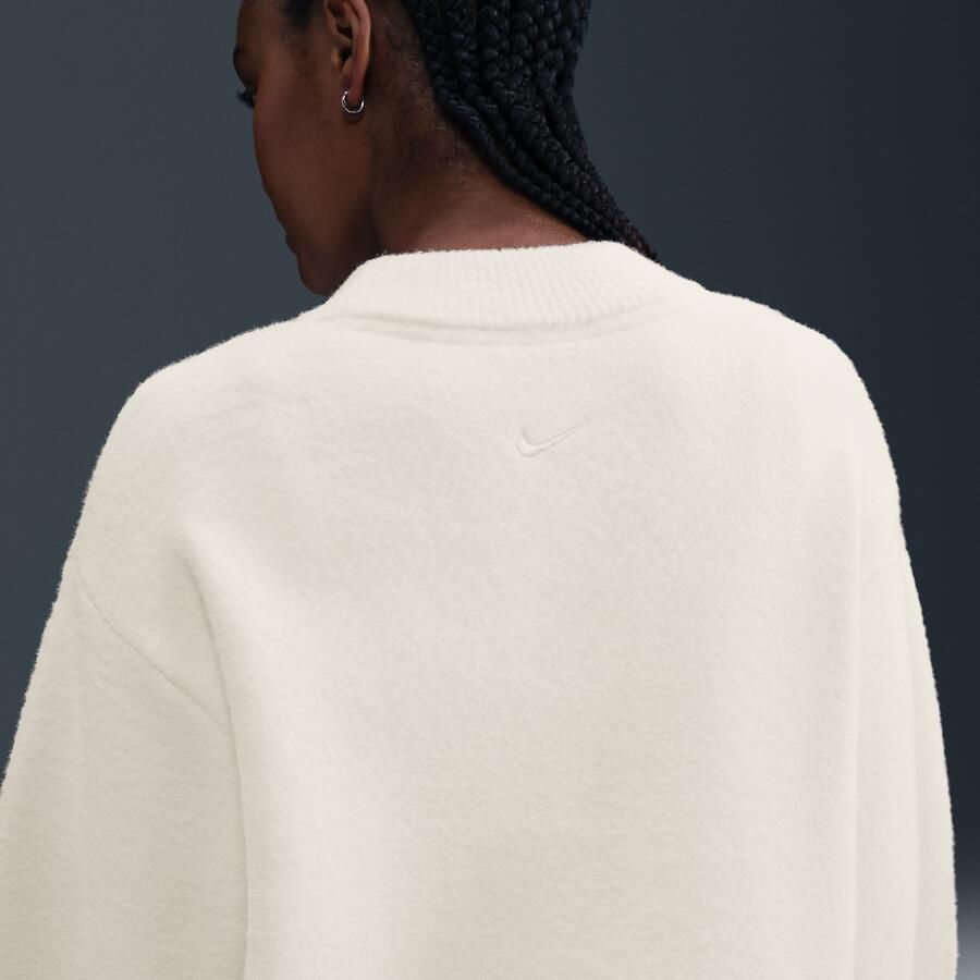 Nike Sweater met ronde hals voor dames Bruin