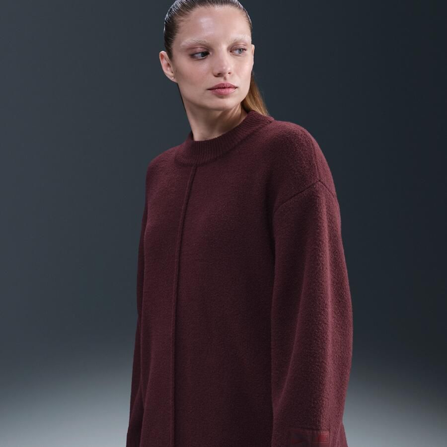 Nike Sweater met ronde hals voor dames Rood - Foto 4