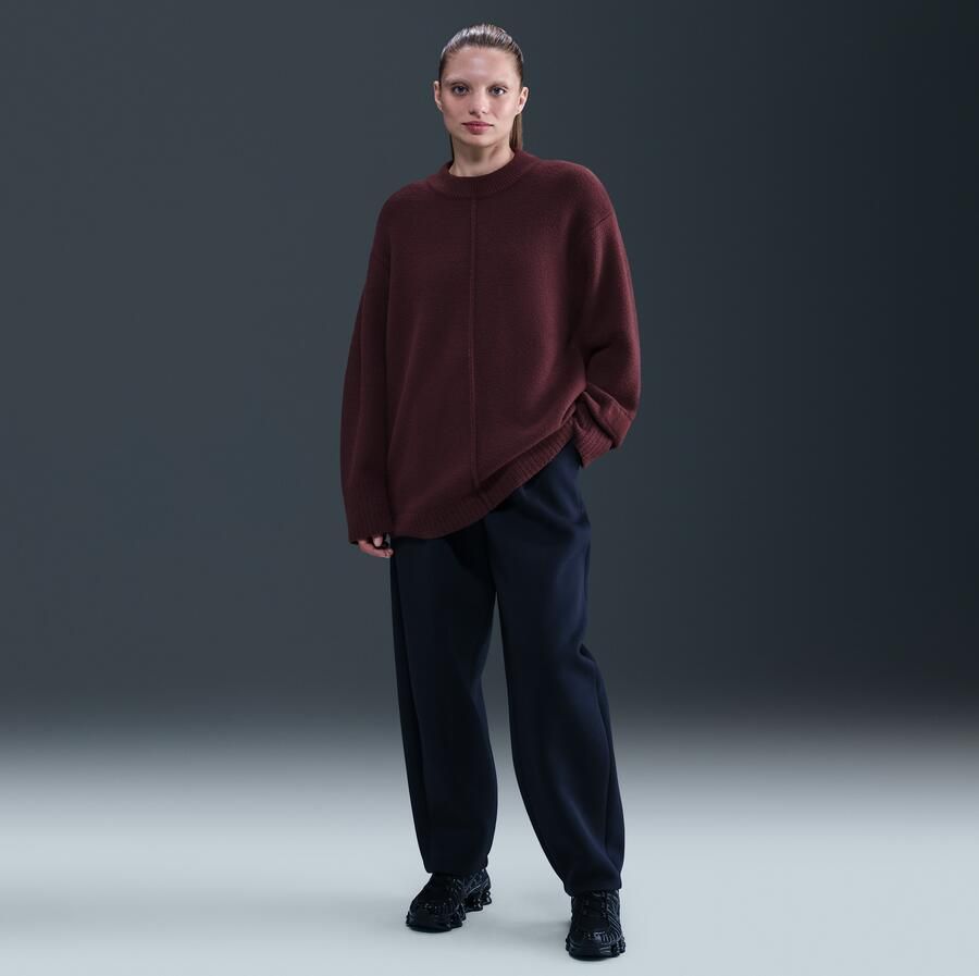 Nike Sweater met ronde hals voor dames Rood - Foto 3