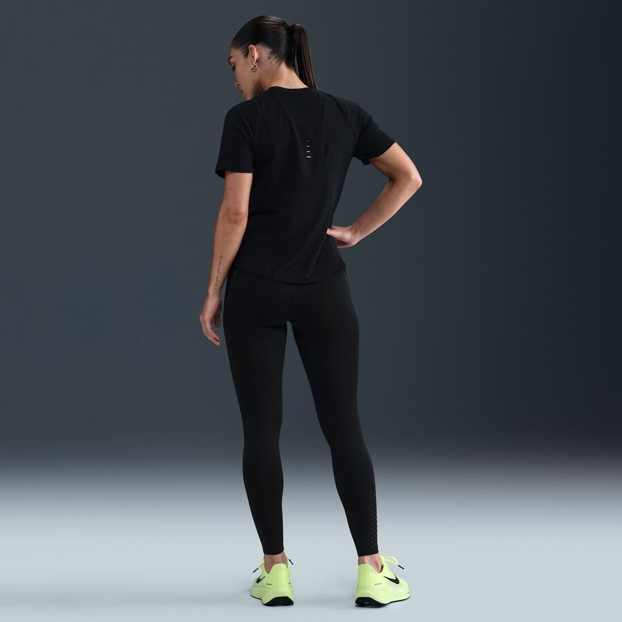 Nike Swift 7 8-hardlooplegging met hoge taille en reflecterend design voor dames Zwart - Foto 3