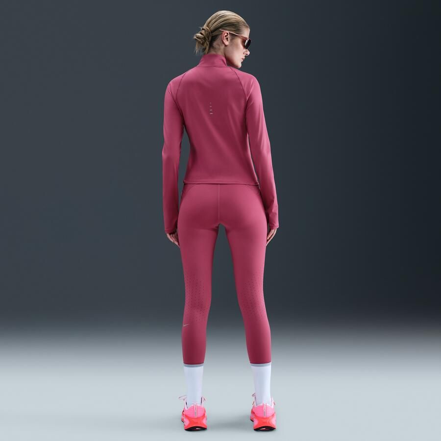 Nike Swift 7 8-hardlooplegging met hoge taille en zakken voor dames Paars - Foto 3