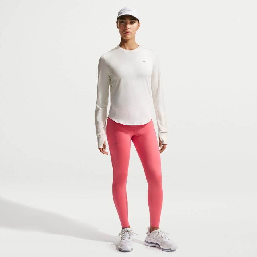 Nike Swift 7 8-hardlooplegging met hoge taille en zakken voor dames Roze - Foto 4