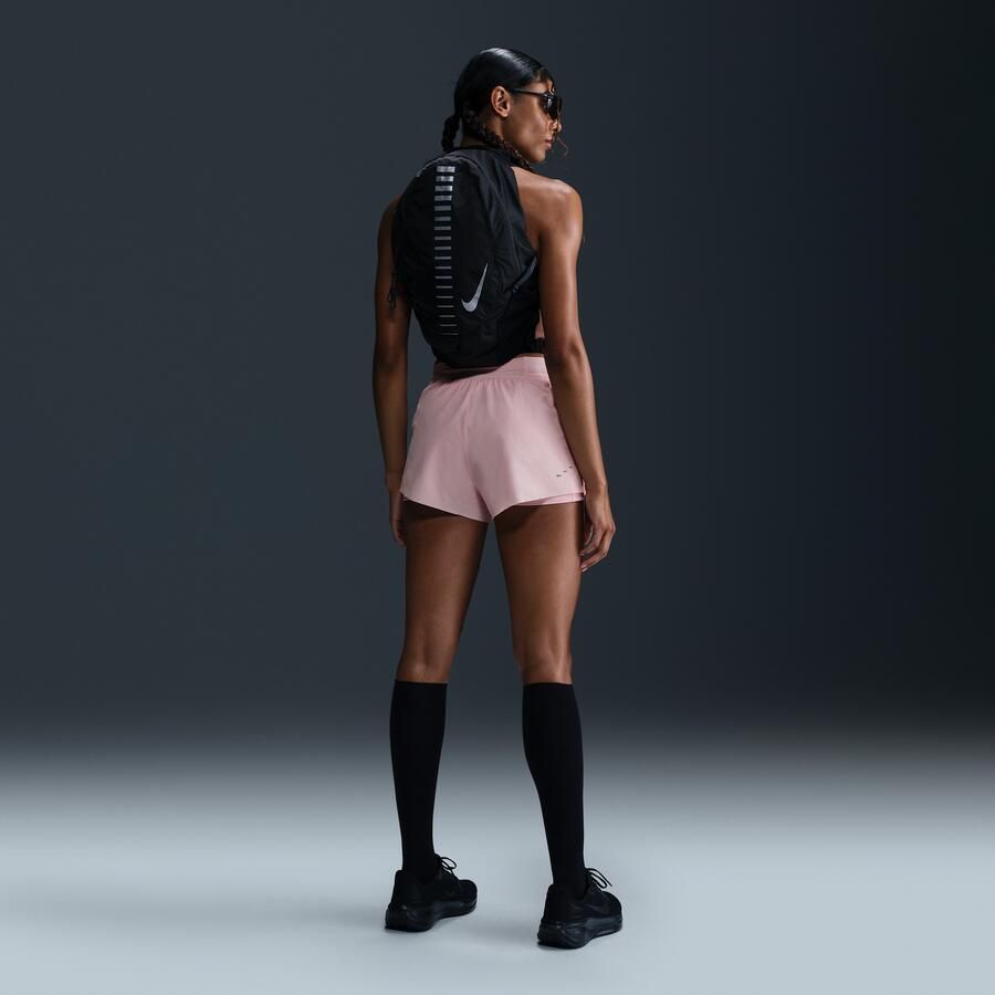 Nike Swift Dri-FIT 2-in-1 hardloopshorts met halfhoge taille voor dames Roze - Foto 3