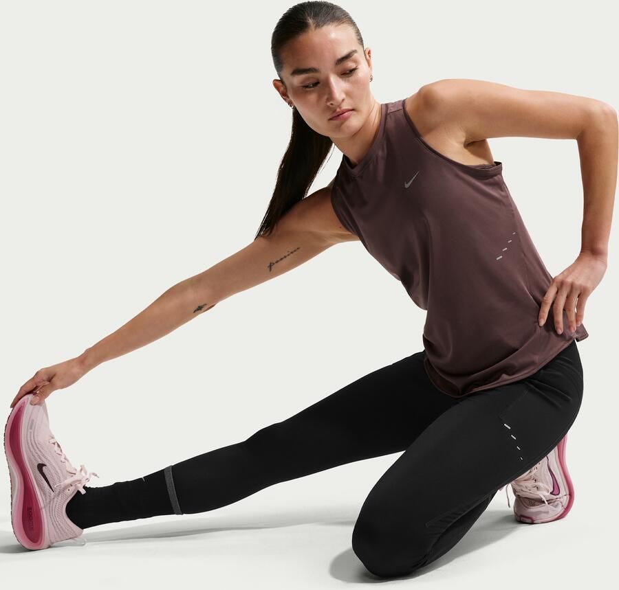 Nike Swift Dri-FIT hardlooptanktop voor dames Paars - Foto 3