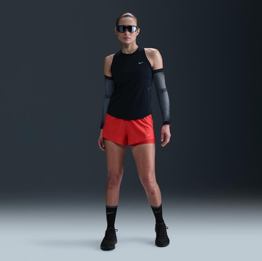 Nike Swift Dri-FIT hardlooptanktop voor dames Zwart - Foto 3