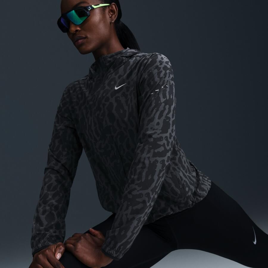 Nike Swift Dri-FIT opvouwbaar hardloopjack voor dames Zwart - Foto 2