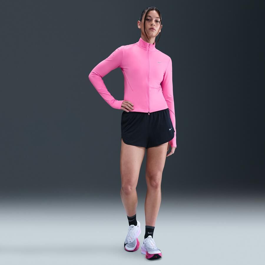 Nike Swift Dri-FIT tussenlaagtop voor hardlopen met volledige rits voor dames Roze - Foto 3