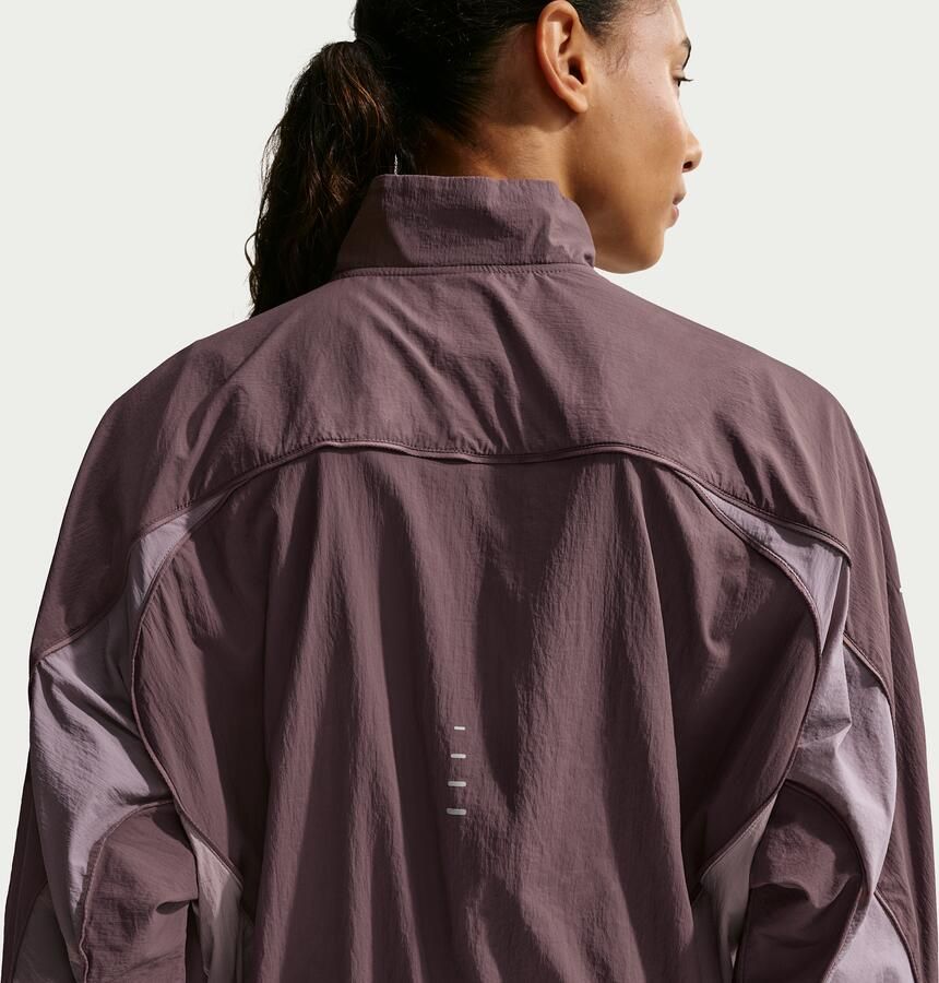 Nike Swift Repel hardloopjack met UV-bescherming voor dames Paars - Foto 3