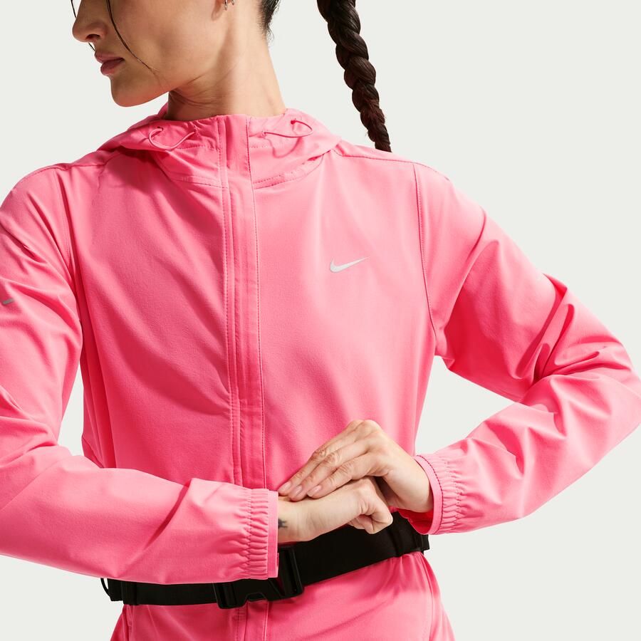 Nike Swift Repel opvouwbaar jack voor dames Roze
