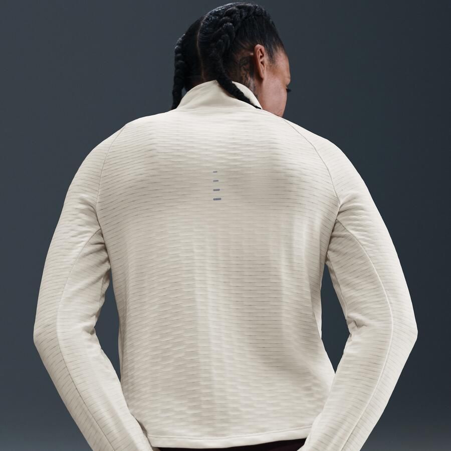 Nike Swift Therma-FIT hardlooptop met colkraag voor dames Wit