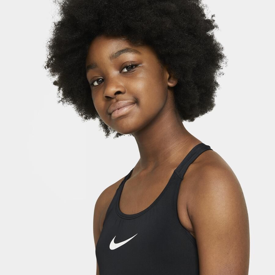Nike Swim Effortless Essential badpak met racerback Zwart - Foto 2
