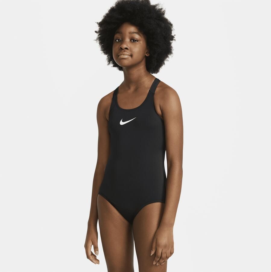 Nike Swim Effortless Essential badpak met racerback Zwart - Foto 4