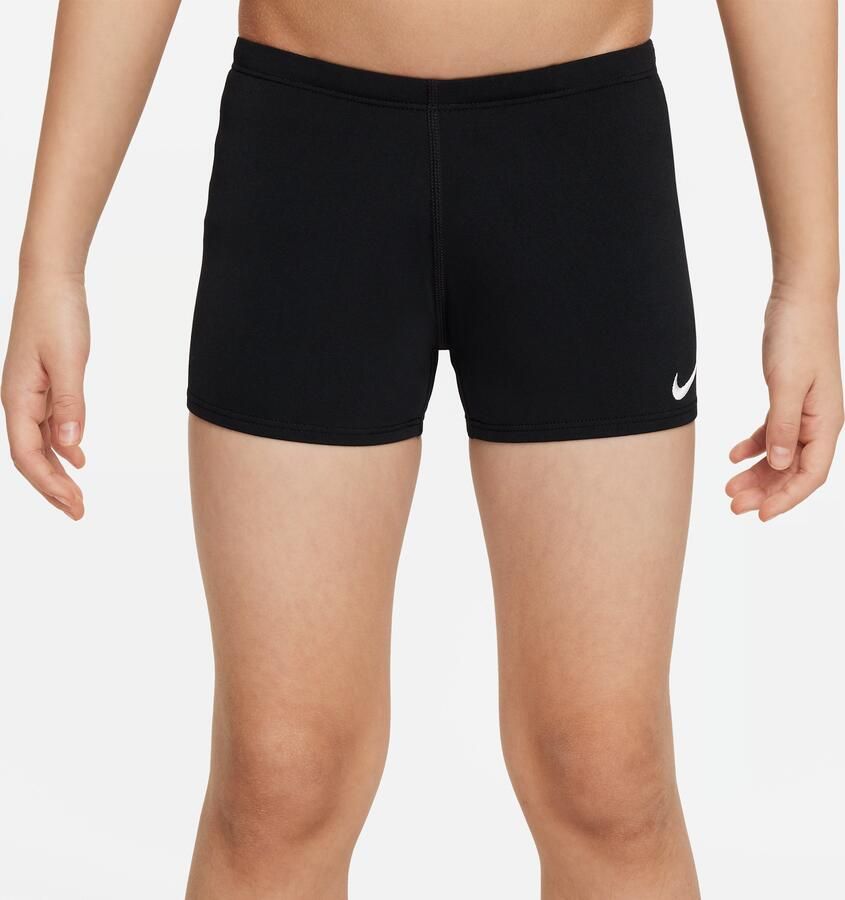 Nike Swim HydraStrong Solid jammer met vierkante pijpen voor jongens Zwart - Foto 3