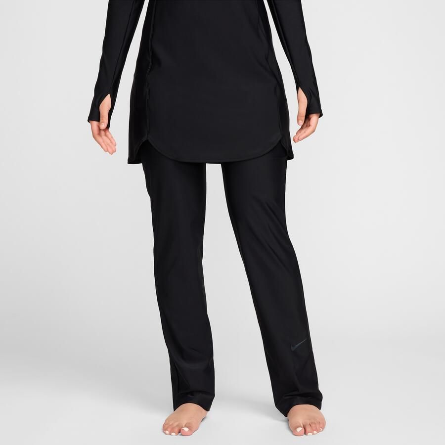 Nike Swim Victory legging met rechte pijpen voor dames Zwart