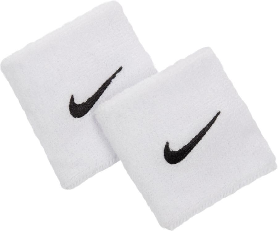 Nike Swoosh Classic polsbandjes (2 stuks) Wit