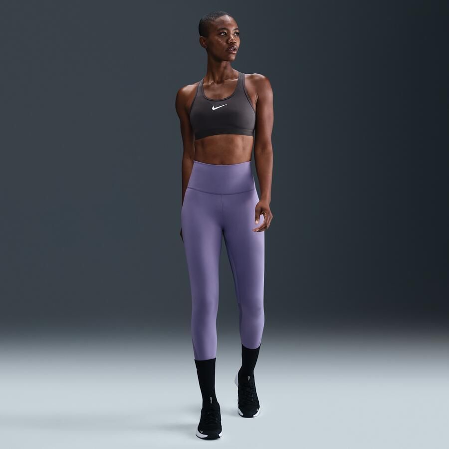 Nike Swoosh High Support non-padded verstelbare sport-bh Grijs - Foto 3