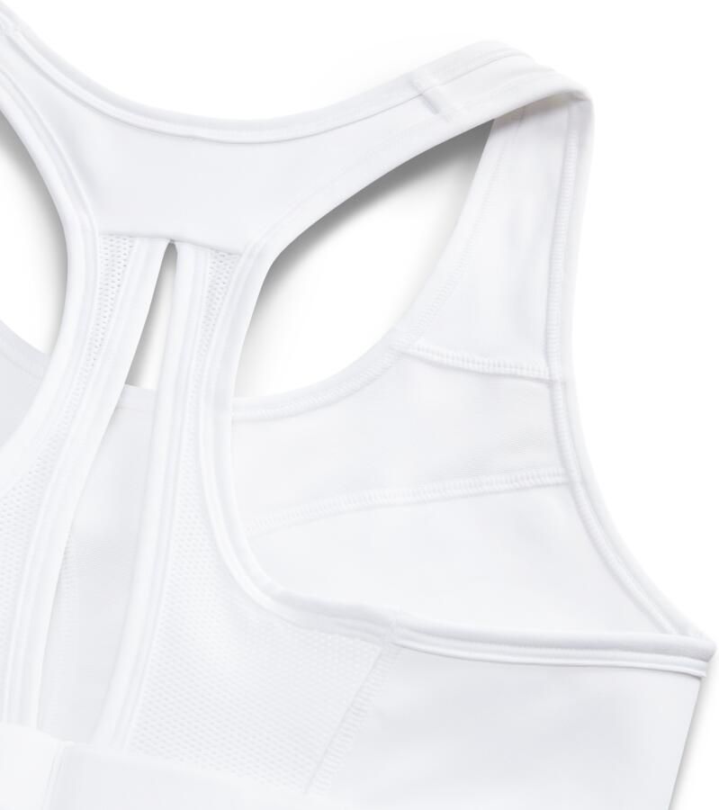 Nike Swoosh High Support non-padded verstelbare sport-bh Wit - Foto 5