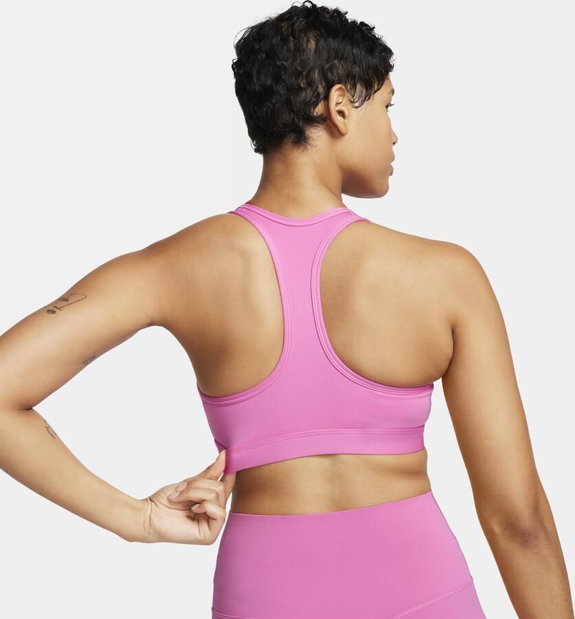 Nike Swoosh Medium Support padded sport-bh Rood - Foto 2