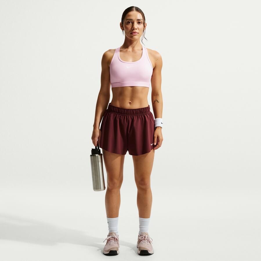 Nike Swoosh Medium Support padded sport-bh Roze - Foto 2