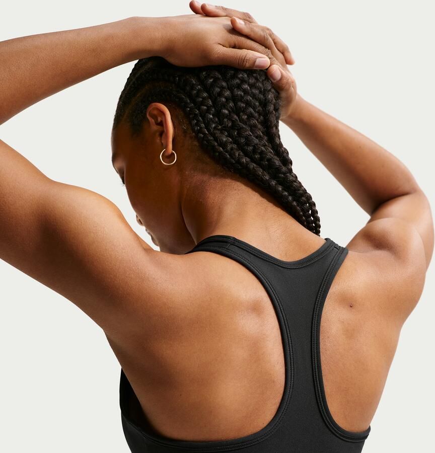 Nike Swoosh Padded sport-bh met medium ondersteuning Zwart - Foto 7