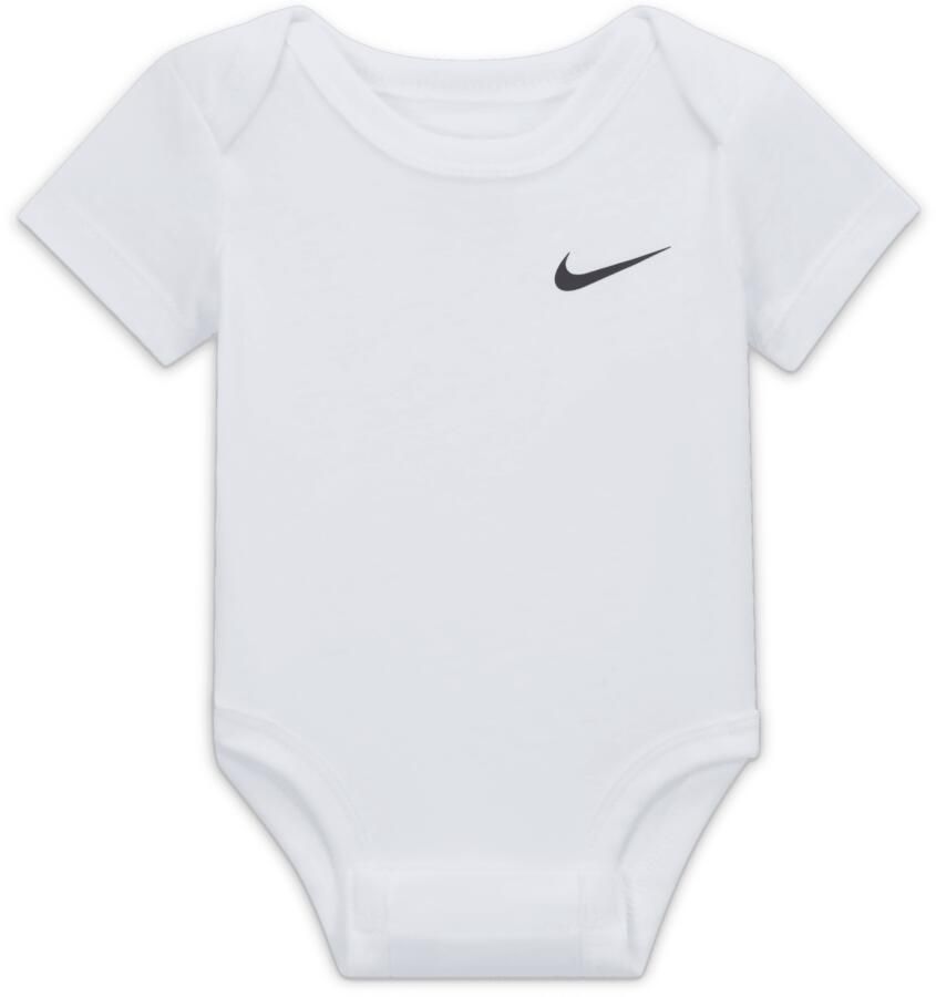 Nike Swoosh rompertjes voor baby's (0-9 maanden 3 stuks) Meerkleurig