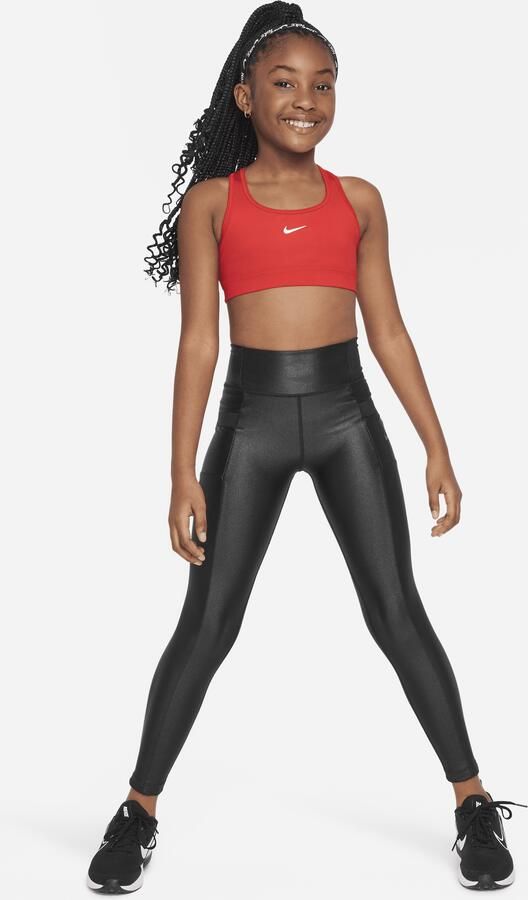 Nike Swoosh sport-bh voor meisjes Rood - Foto 3