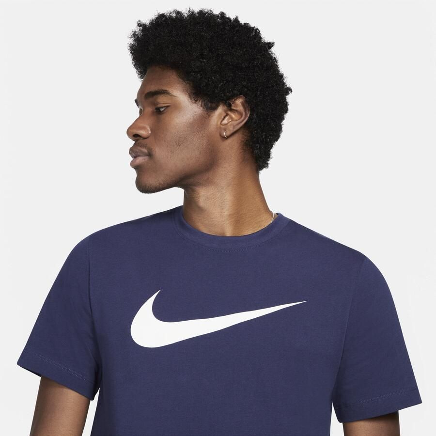 Nike Swoosh T-shirt voor heren Blauw