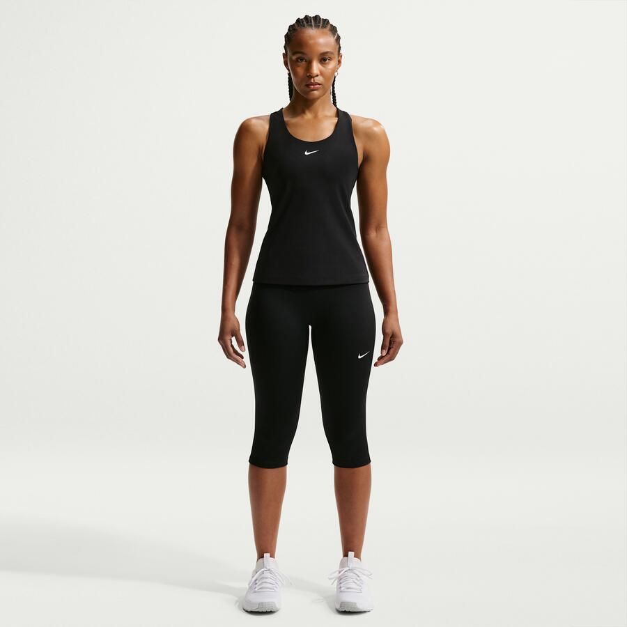 Nike Swoosh Tanktop met padded sport-bh met medium ondersteuning Zwart - Foto 6