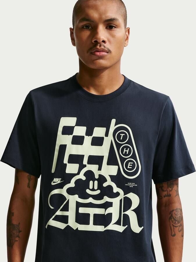 Nike T-shirt Blauw - Foto 4