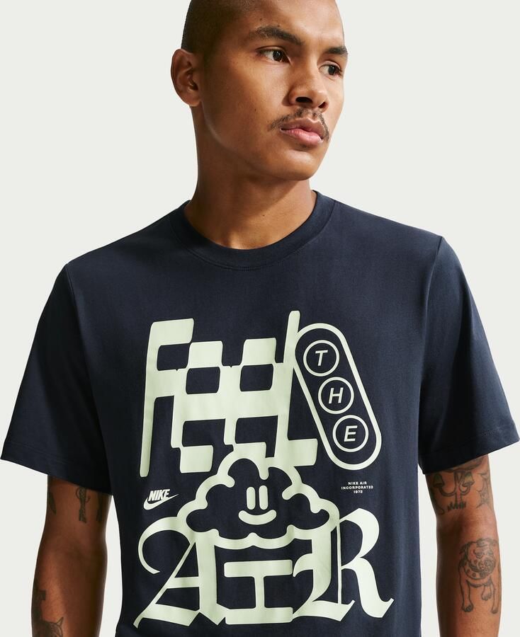 Nike T-shirt Blauw - Foto 3