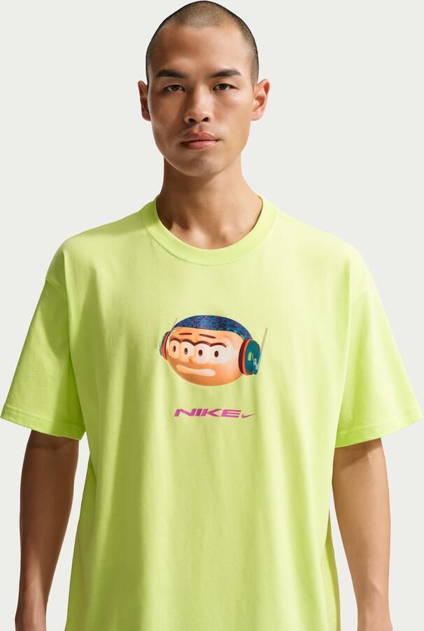 Nike T-shirt Geel - Foto 4