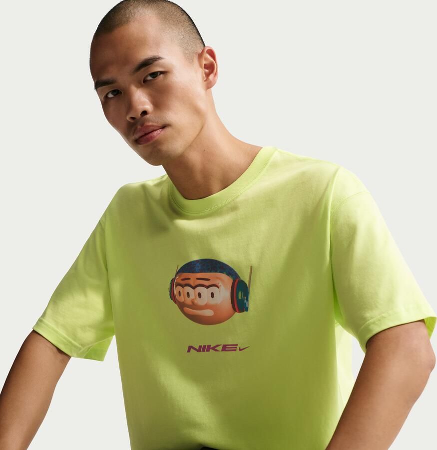 Nike T-shirt Geel - Foto 2