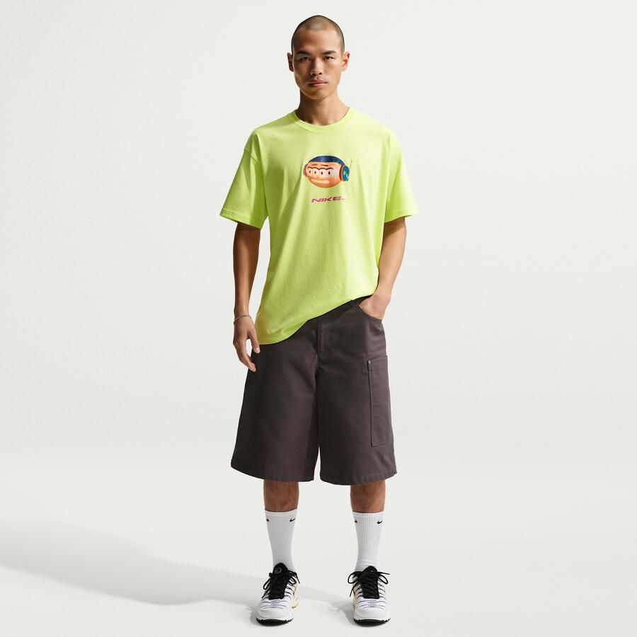 Nike T-shirt Geel