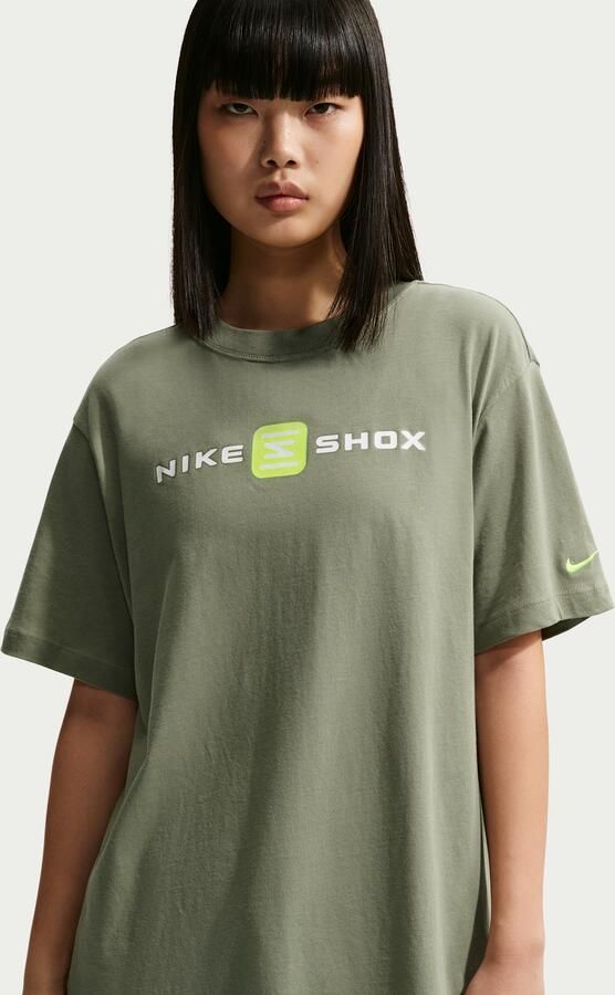 Nike T-shirt met graphic voor dames Grijs - Foto 4