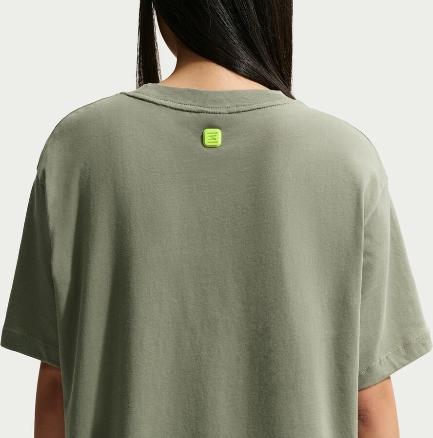 Nike T-shirt met graphic voor dames Grijs - Foto 2