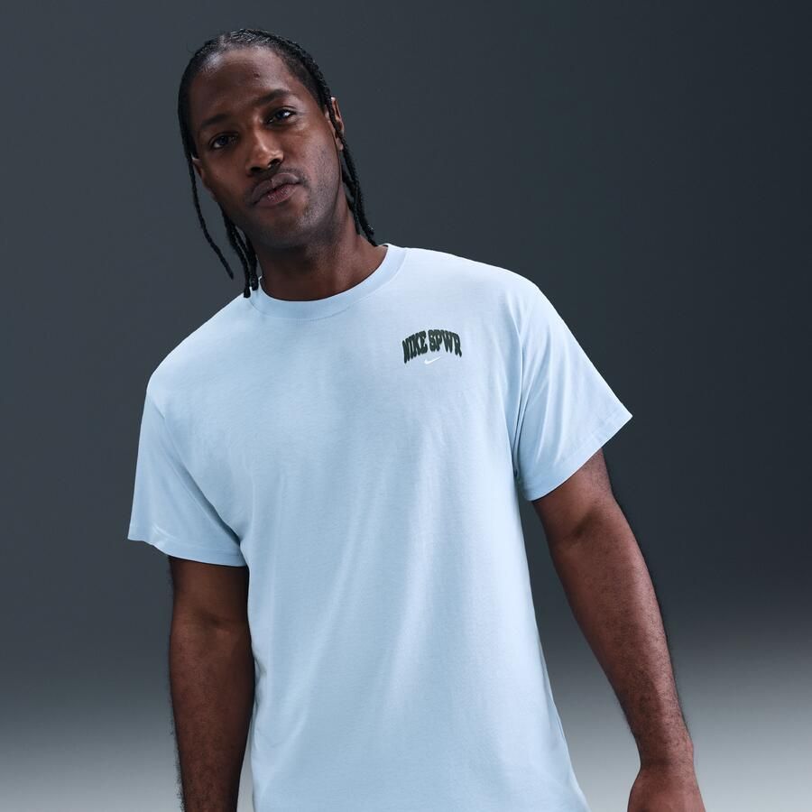 Nike T-shirt met graphic voor heren Blauw - Foto 4