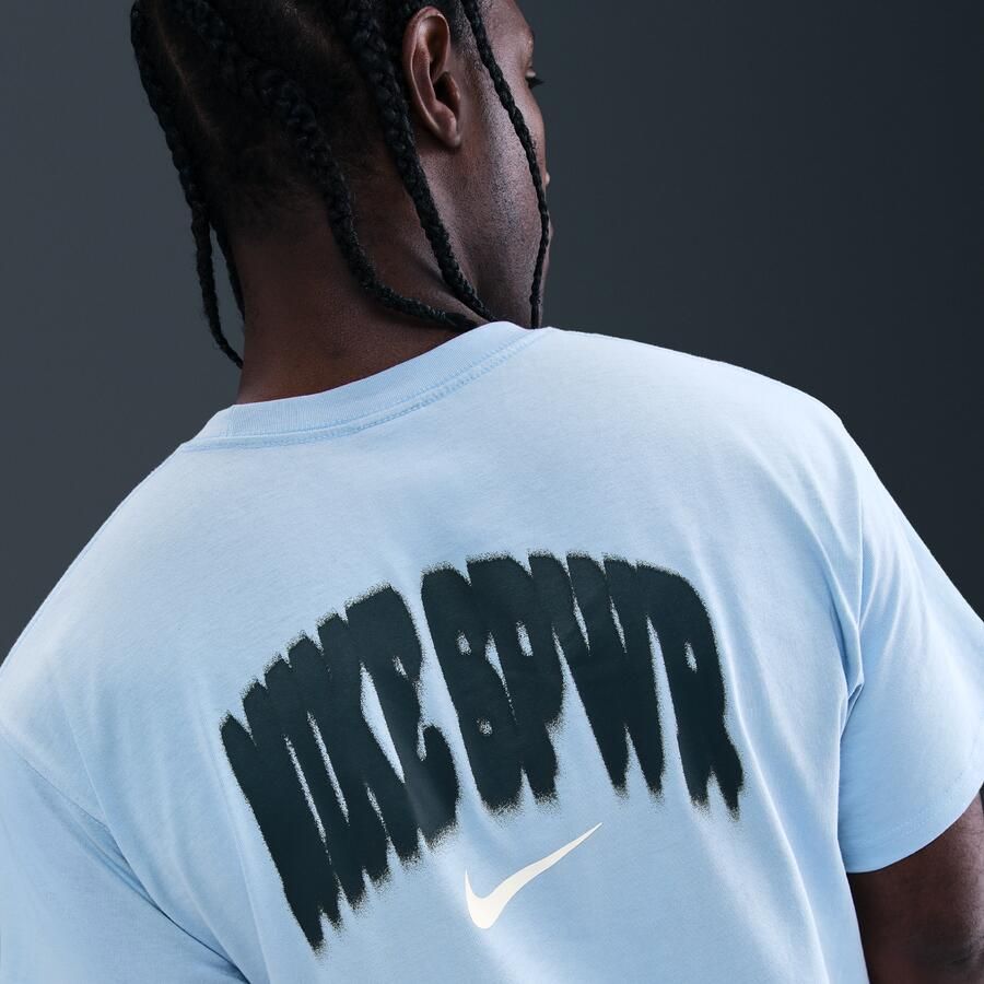 Nike T-shirt met graphic voor heren Blauw