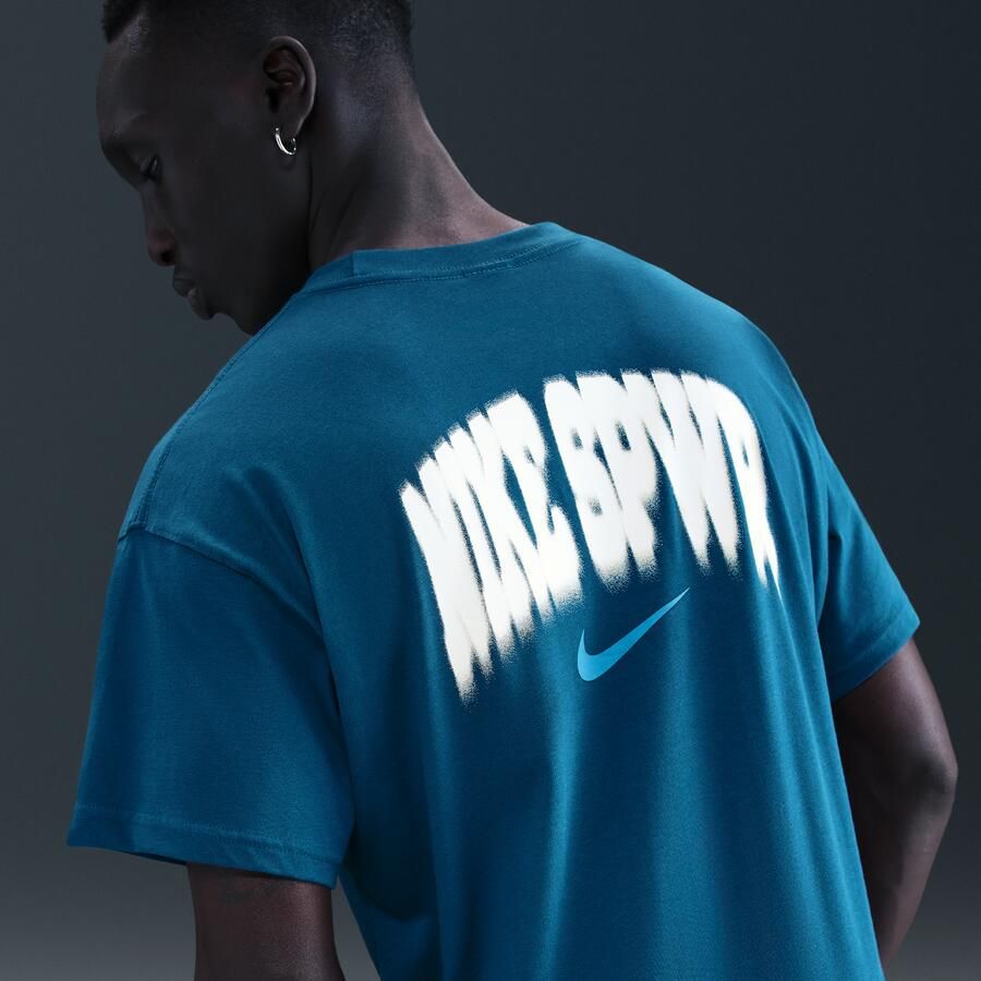 Nike T-shirt met graphic voor heren Blauw