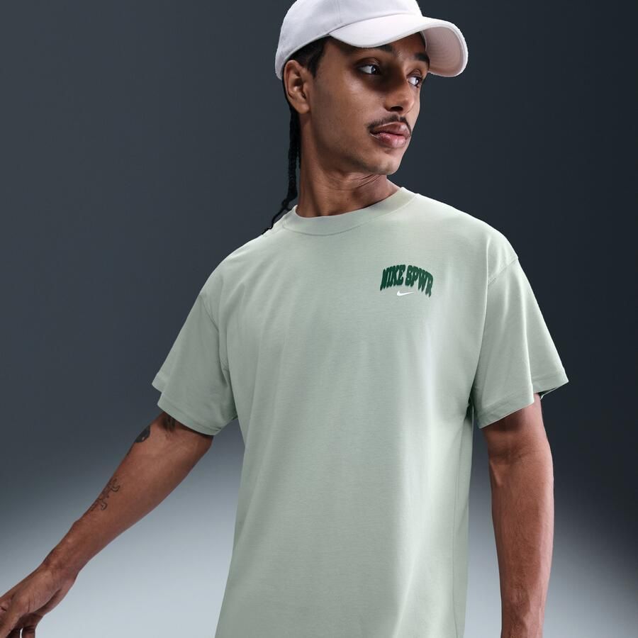Nike T-shirt met graphic voor heren Groen - Foto 4