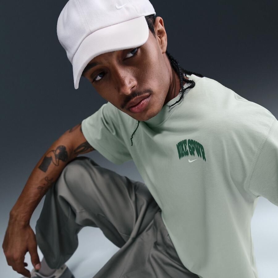 Nike T-shirt met graphic voor heren Groen - Foto 2