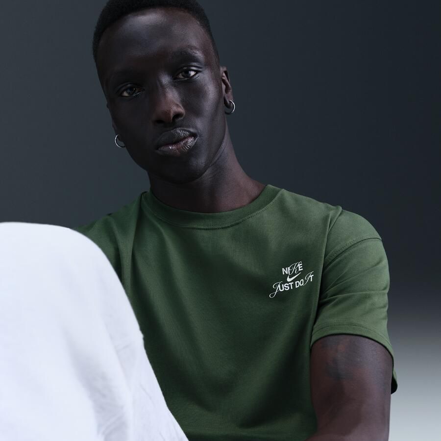 Nike T-shirt met graphic voor heren Groen - Foto 2