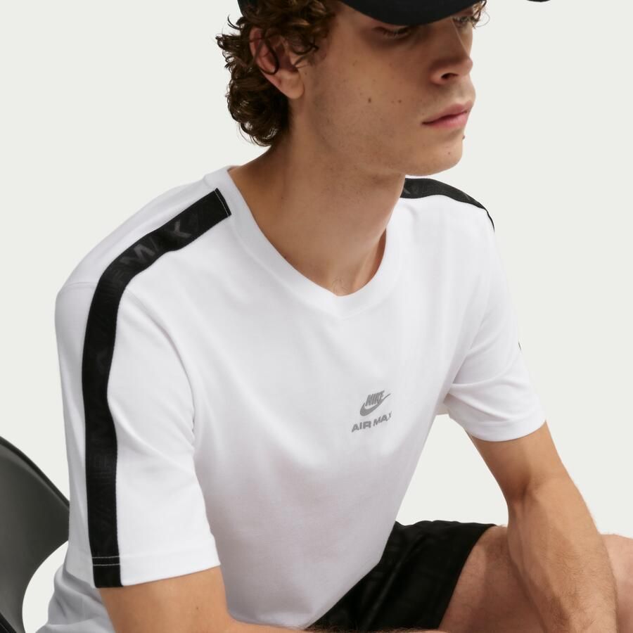 Nike T-shirt met korte mouwen voor heren Wit