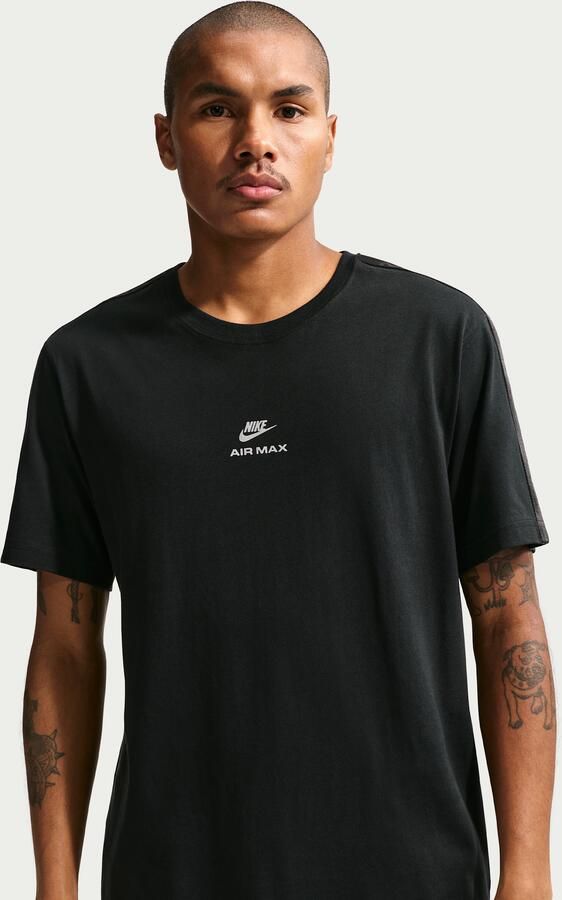 Nike T-shirt met korte mouwen voor heren Zwart - Foto 4