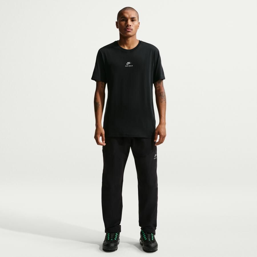 Nike T-shirt met korte mouwen voor heren Zwart