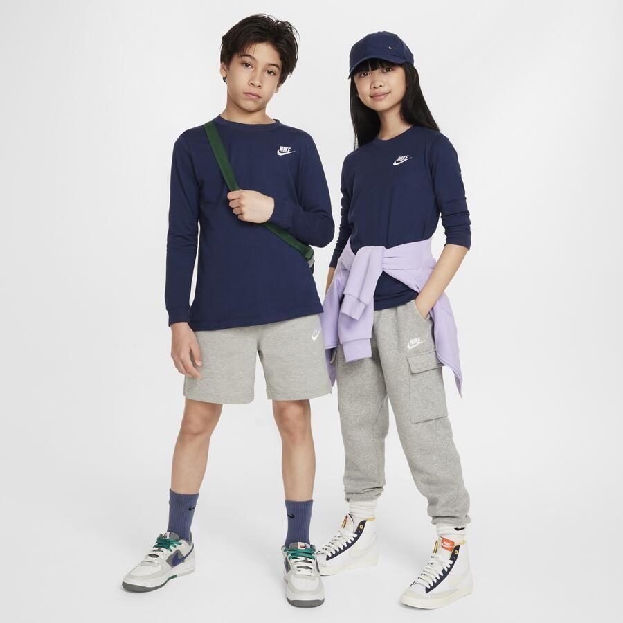 Nike T-shirt met lange mouwen voor kids Blauw - Foto 3
