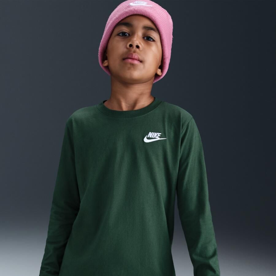 Nike T-shirt met lange mouwen voor kids Groen - Foto 4